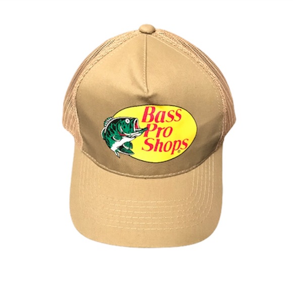 Bass Pro Shops Other - Bass Pro Shops Tan Trucker Hat
